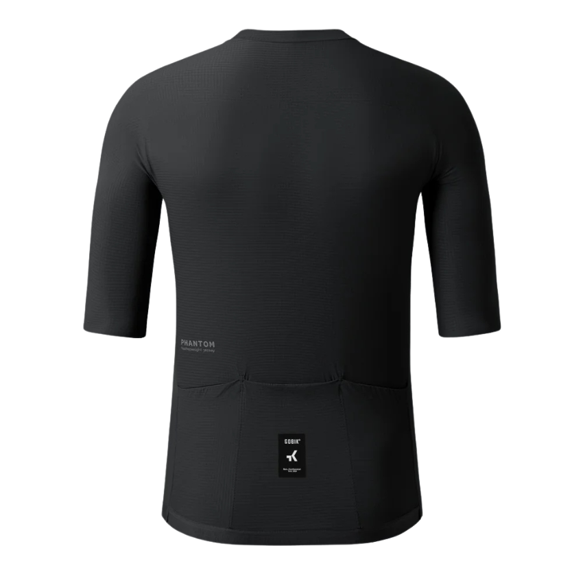 GOBIK SHORT SLEEVE JERSEY PHANTOM JET BLACK