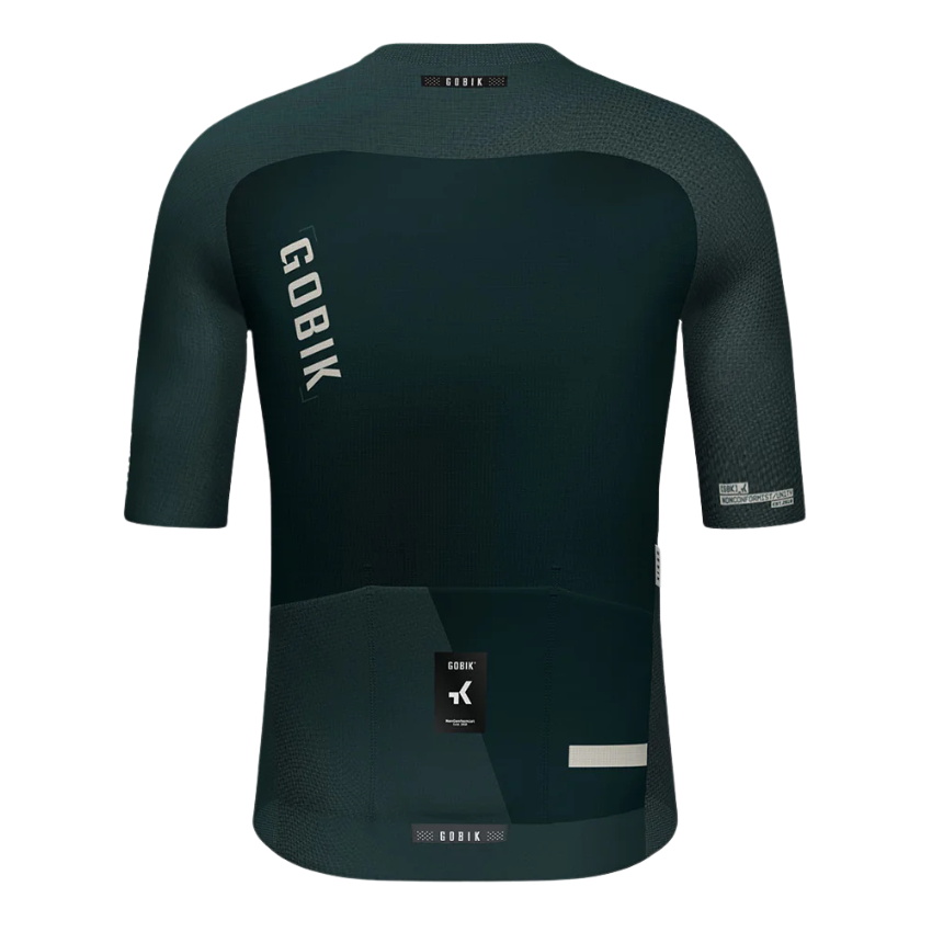 GOBIK SHORT SLEEVE JERSEY INFINITY UNISEX BUNKER GREEN