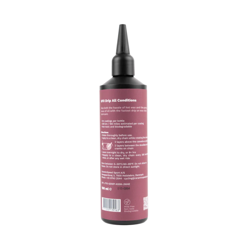 CERAMICSPEED UFO DRIP ALL CONDITION CHAIN LUBRICANT 100ML