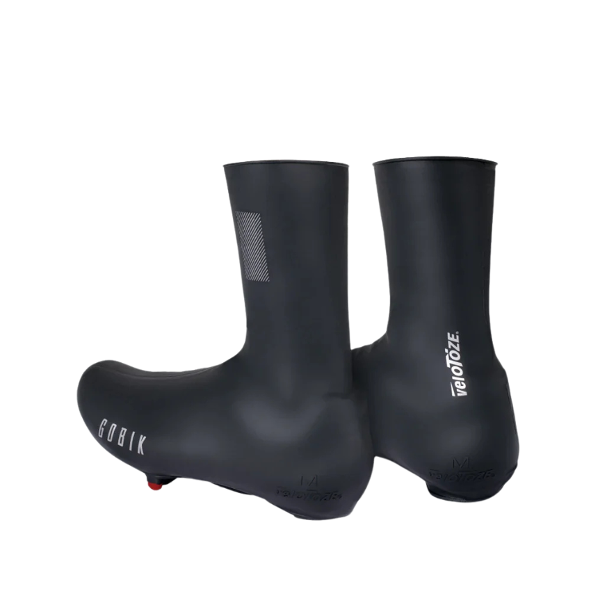 GOBIK OVERSHOES UNISEX VELOTOZE SNAPS BLACK