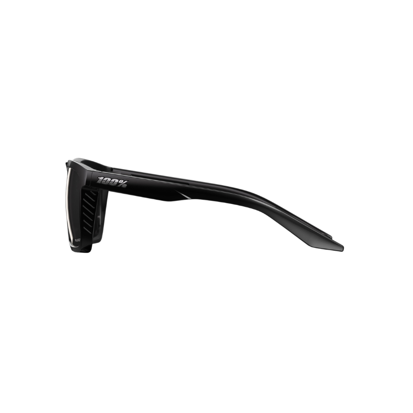 RENSHAW POLISHED BLACK POLARIZED GREY LENS