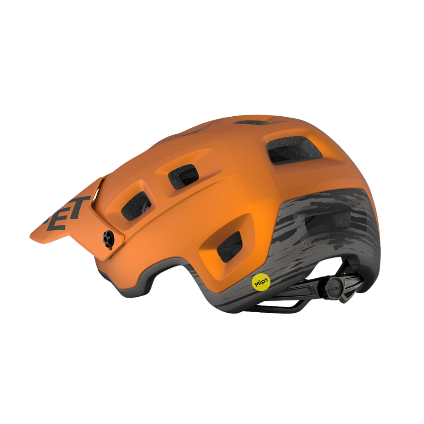 MET TERRANOVA MIPS ORANGE TITANIUM METALLIC | MATT
