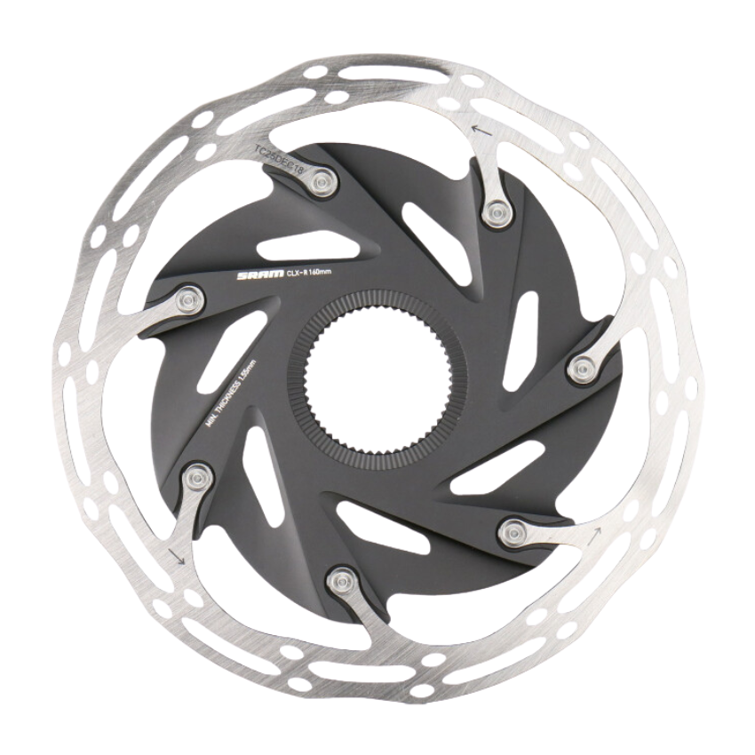 SRAM CENTERLINE XR BRAKE DISC WITH ROUNDED EDGES, 160 MM| CENTER LOCK