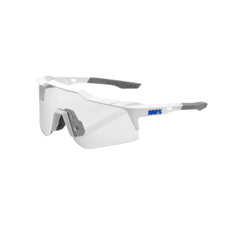 100% SPEEDCRAFT XS GLASSES MATTE WHITE
