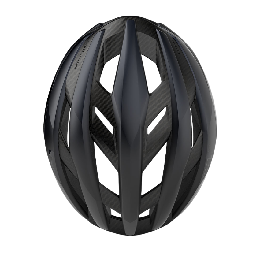 MET TRENTA 3K CARBON BLACK MATT