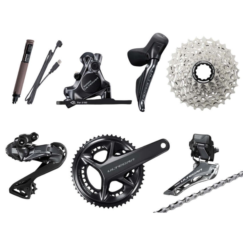 SHIMANO ULTEGRA Di2 RROAD GROUPSET R8170 HYDRAULIC DISC BRAKE 2x12