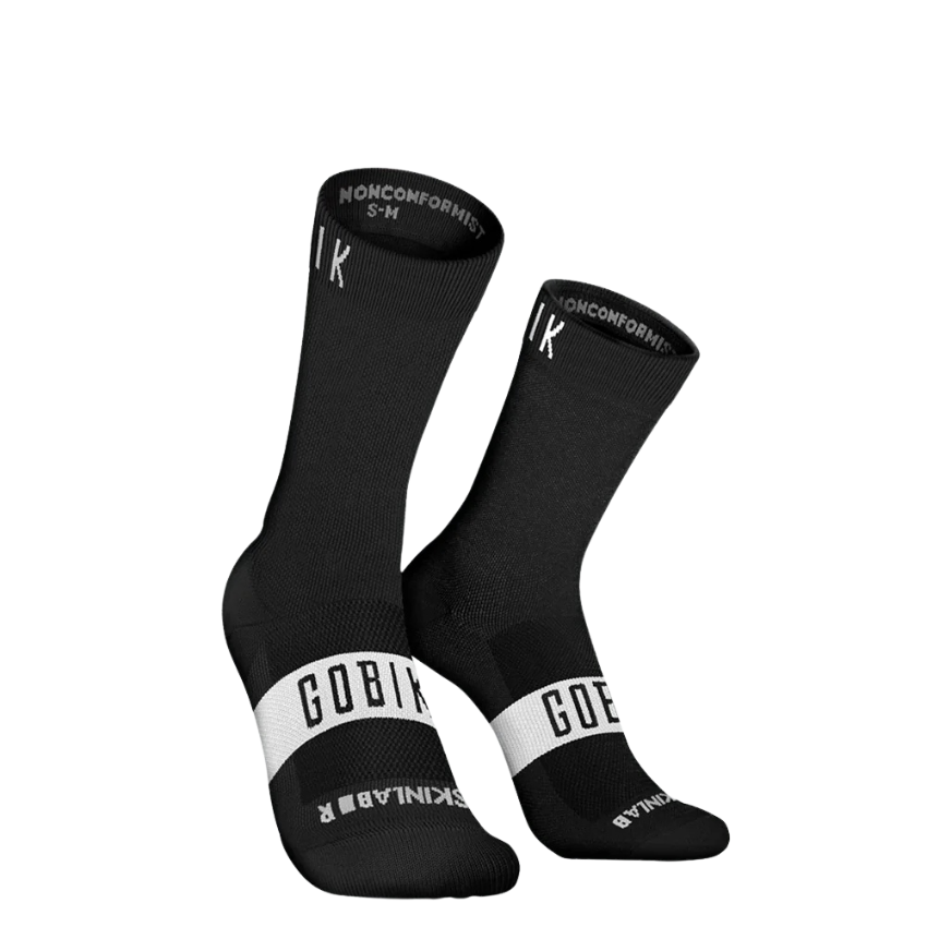 GOBIK SOCKS UNISEX PURE BLACK