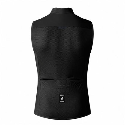 Gobik Prime Men's Windproof Cycling Vest - Ink Black