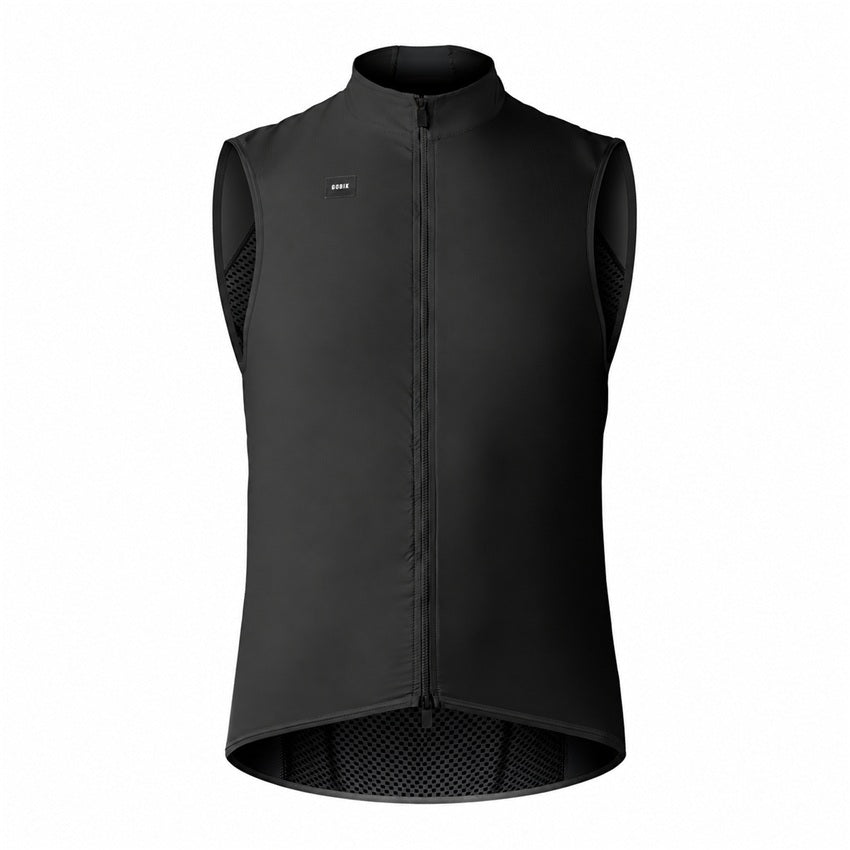 Gobik Prime Men's Windproof Cycling Vest - Ink Black