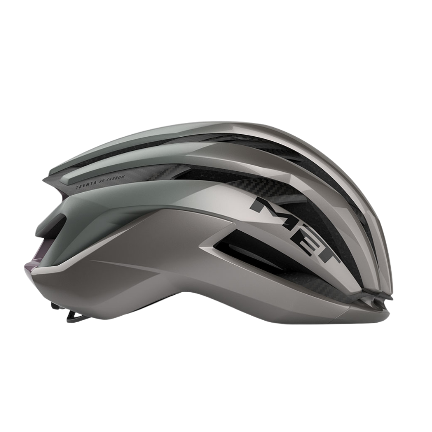 MET TRENTA 3K CARBON OPAL GREY GLOSSY