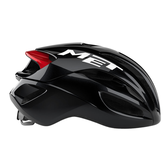 MET RIVALE MIPS CE BLACK RED | GLOSSY