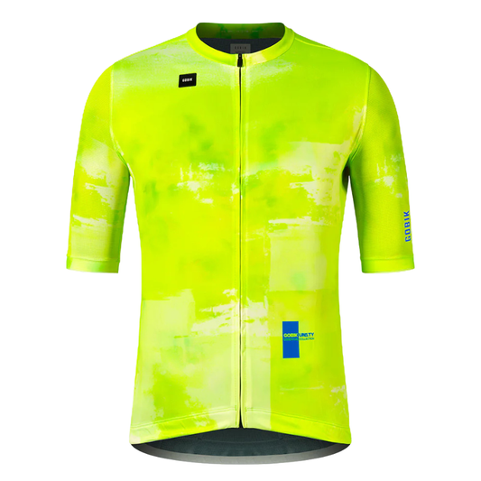 GOBIK SHORT SLEEVE JERSEY MEN STARK CITRUS