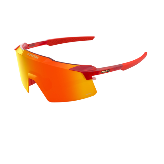AEROCRAFT® TREK TEAM FACTORY RACING TRANSLUCENT MATTE RED HiPER® RED MIRROR LENS