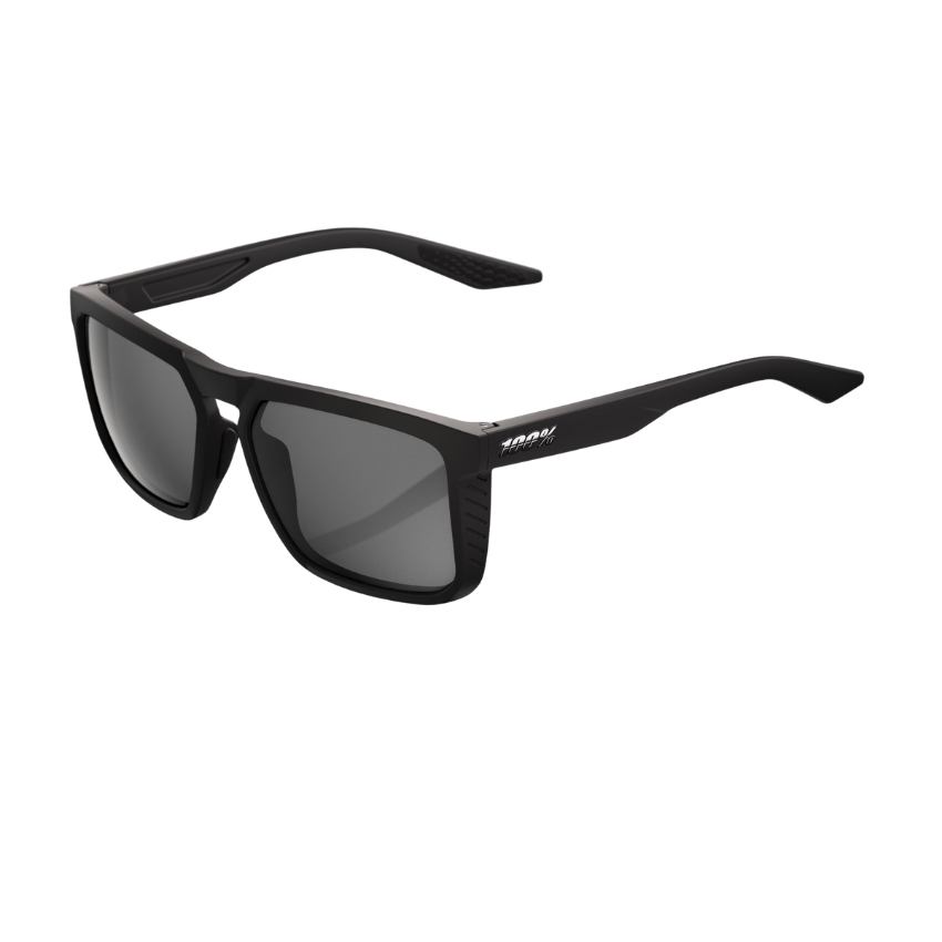 RENSHAW POLISHED BLACK POLARIZED GREY LENS