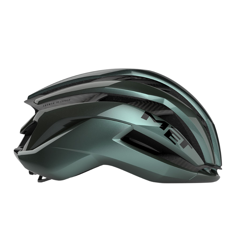 MET TRENTA 3K CARBON HYPER TEAL GLOSSY