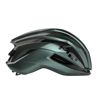 MET TRENTA 3K CARBON HYPER TEAL GLOSSY