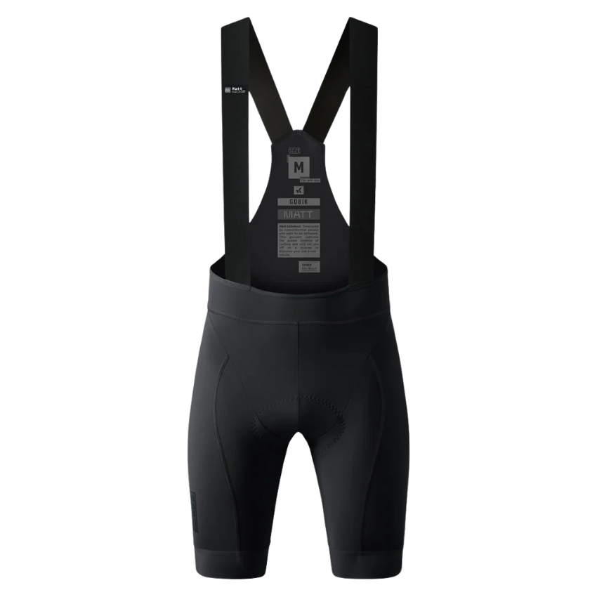 GOBIK BIB MEN MATT 2.0 COMPACT BLACK