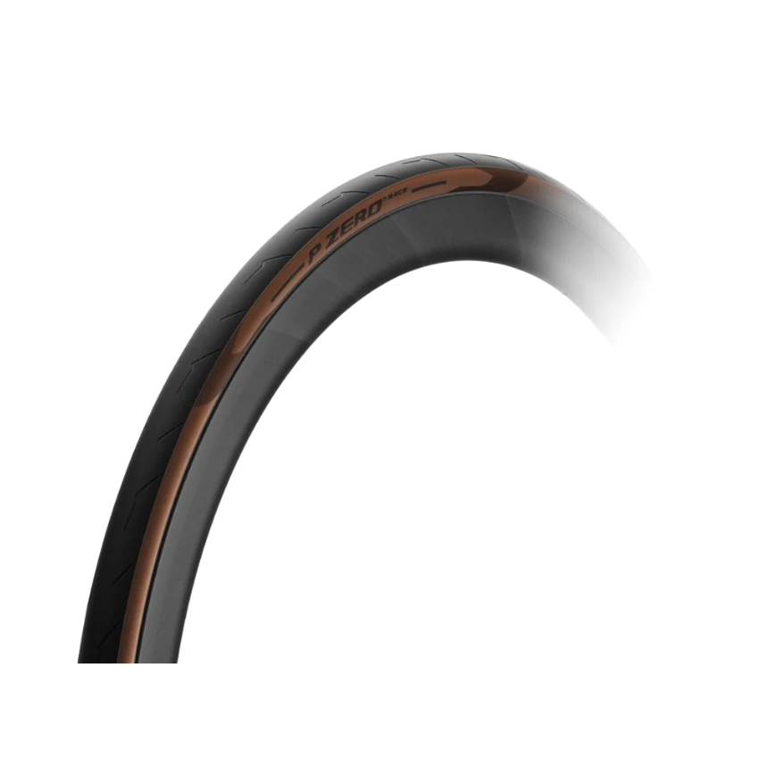 PIRELLI TIRE  P ZERO RACE CLASSIC  28" | 700 x 28C TLR BLACK / BROWN