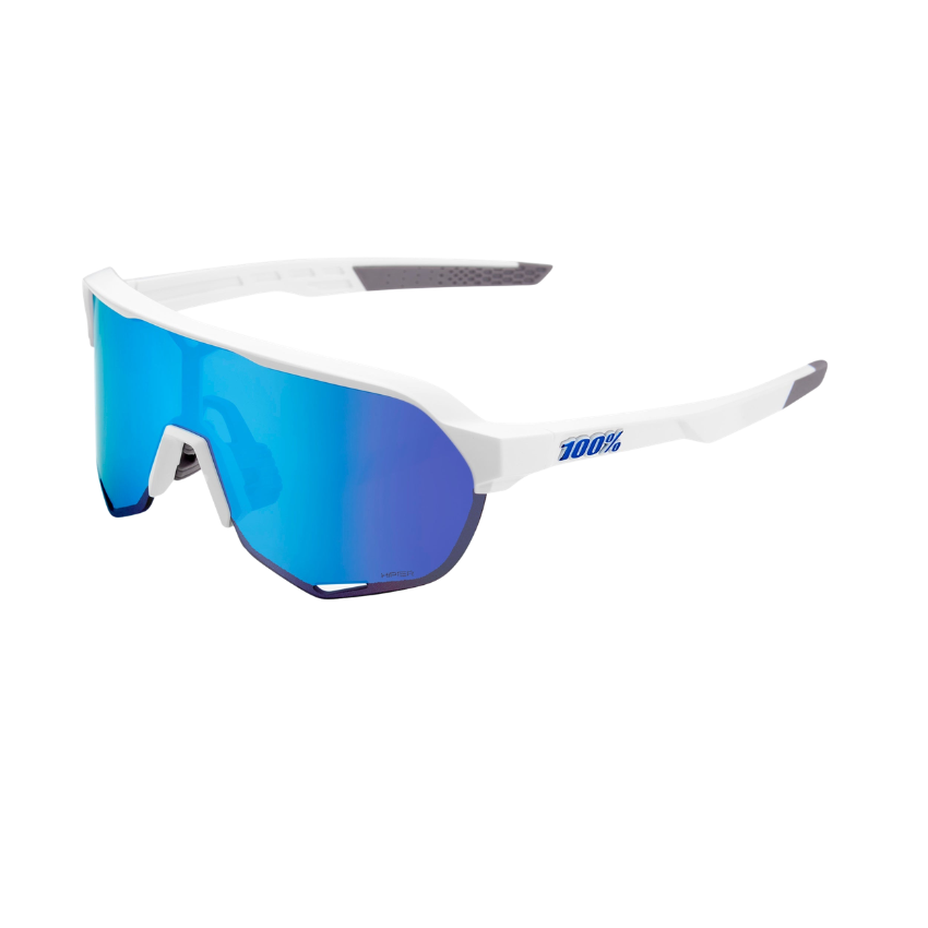 S2® MATTE WHITE HiPER® BLUE  MULTILAYER MIRROR LENS