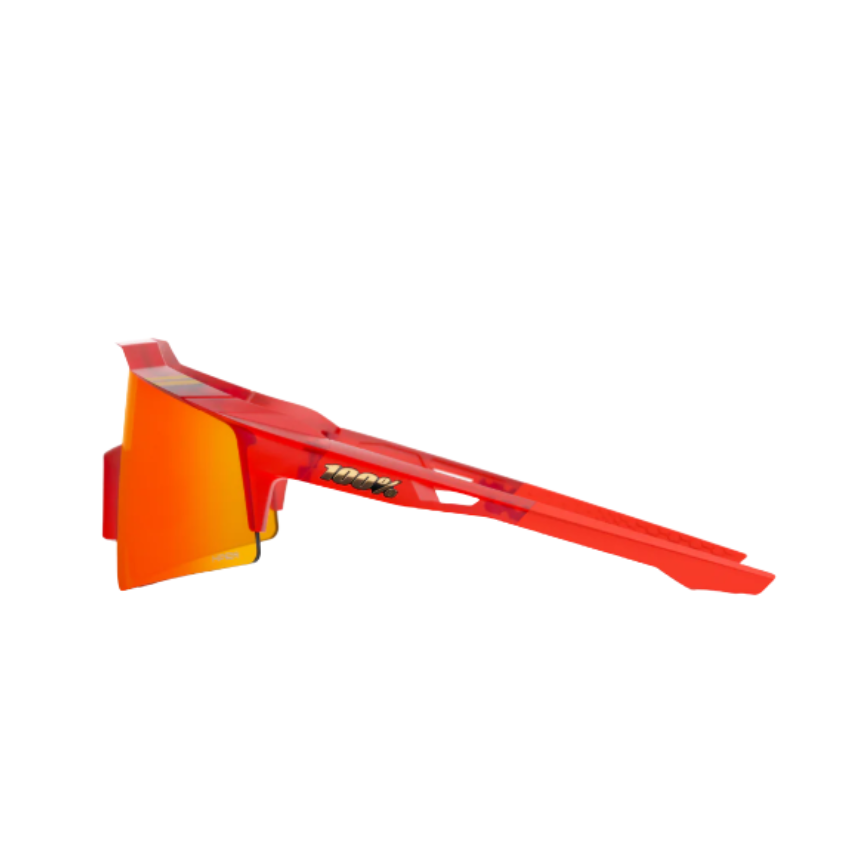 100% SPEEDCRAFT TREK TEAM FACTORY RACING TRANSLUSCENT MATTE RED HiPER® RED MIRROR