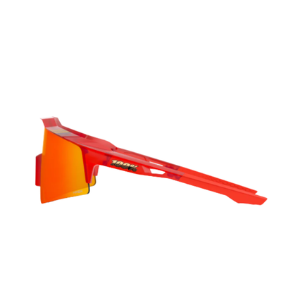 100% SPEEDCRAFT TREK TEAM FACTORY RACING TRANSLUSCENT MATTE RED HiPER® RED MIRROR
