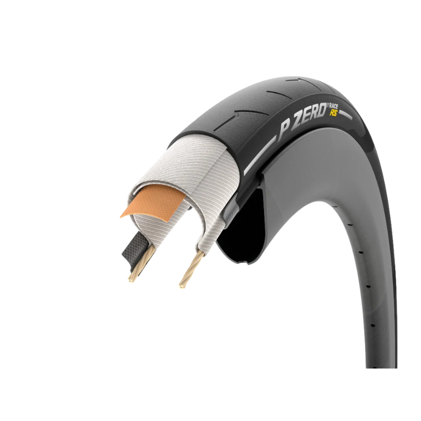 PIRELLI TIRE P ZERO RACE RS CLASSIC 28" | 700 x 30C BLACK / BROWN