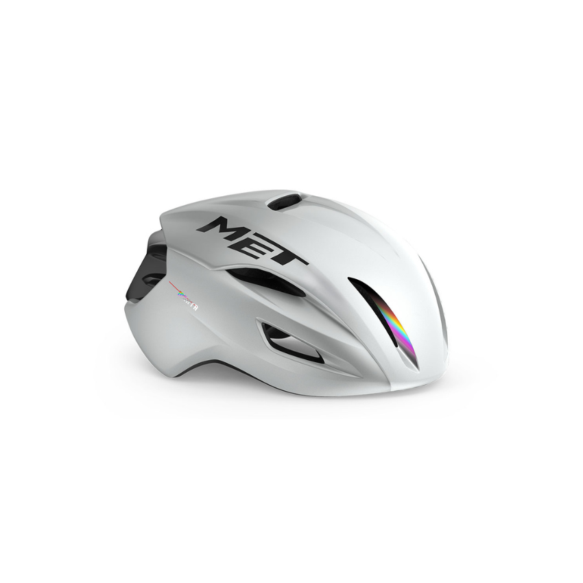 MET MANTA WHITE HOLOGRAPHIC |GLOSSY