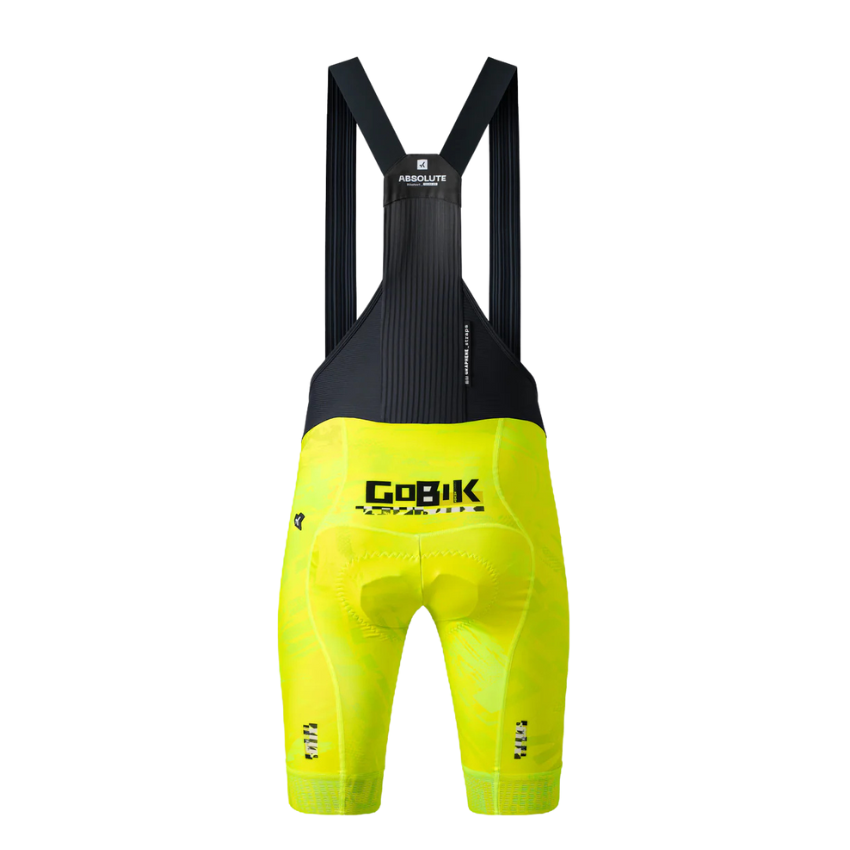 GOBIK BIB MEN ABSOLUTE PRINT HOMBRE LIQUID LIME K 10