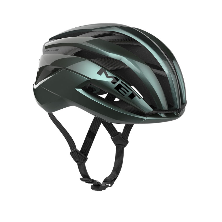 MET TRENTA 3K CARBON HYPER TEAL GLOSSY