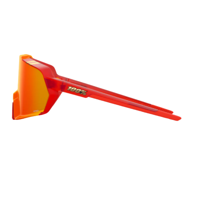 100% KORBIN TREK TEAM FACTORY RACING TRANSLUSCENT MATTE RED HiPER® RED MIRROR