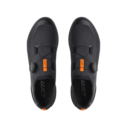 DMT KR30 Knit Road Cycling Shoes - Black / Black