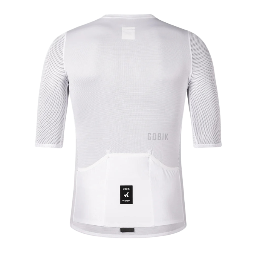 GOBIK SHORT SLEEVE JERSEY UNISEX CARRERA 3.0 WHITE