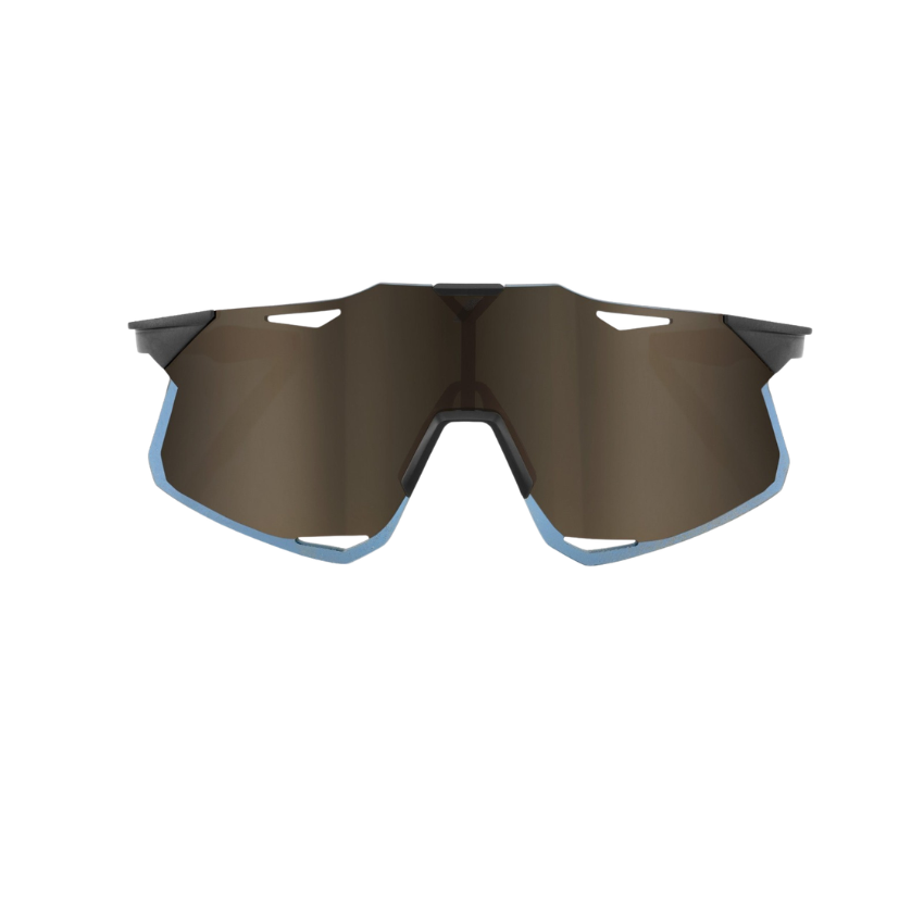 HYPERCRAFT® MATTE BLACK SOFT GOLD MIRROR LENS