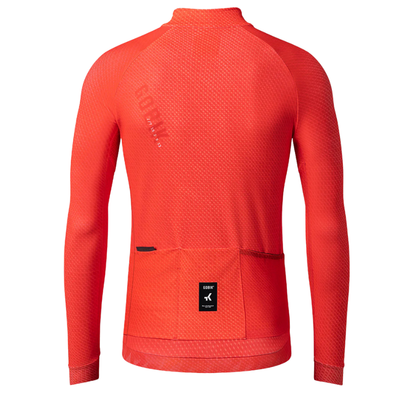 LONG SLEEVE JERSEY MEN  HYDER VERMILION