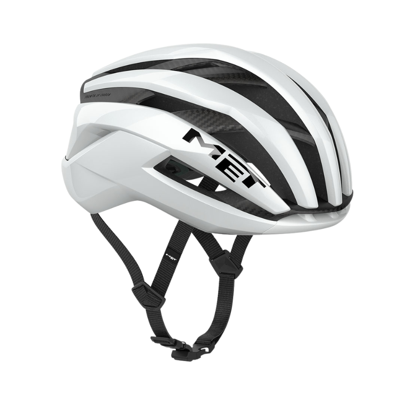 MET TRENTA 3K CARBON WHITE GLOSSY