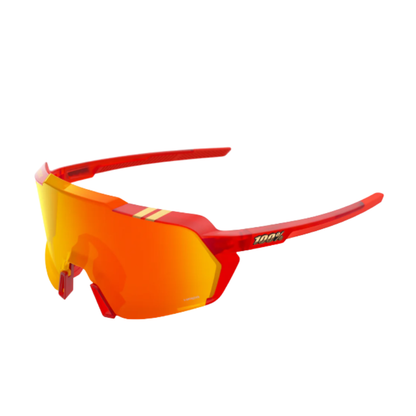 100% KORBIN TREK TEAM FACTORY RACING TRANSLUSCENT MATTE RED HiPER® RED MIRROR