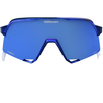 100% S3™ RBH GLOSS BLUE HOLOGRAPHIC HiPER® ROYAL BLUE MIRROR LENS
