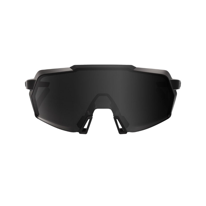 100% SPEEDCRAFT MATTE BLACK  GLOSS  BLACK MIRROR LENS