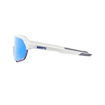 S2® MATTE WHITE HiPER® BLUE  MULTILAYER MIRROR LENS