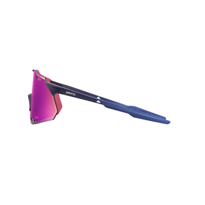 100% HYPERCRAFT® XS SATIN STORM METALLIC PURPLE MIRROR LENS