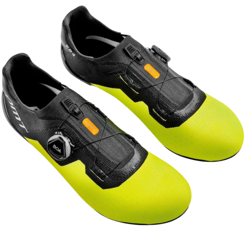DMT KR4 SHOES BLACK/YELLOW FLUO