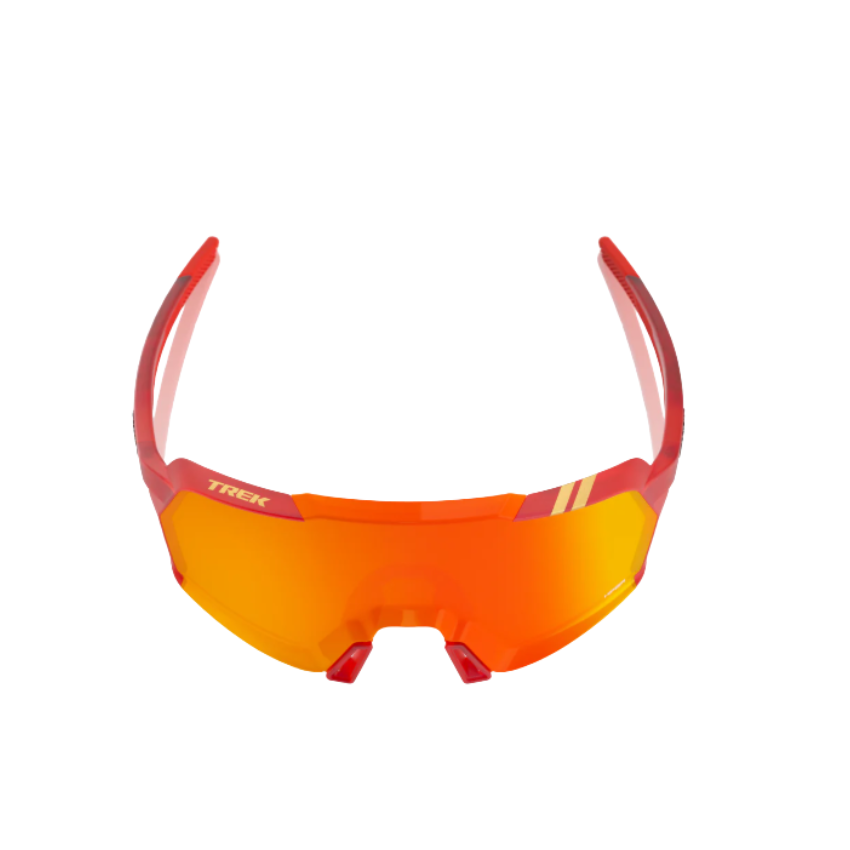 100% KORBIN TREK TEAM FACTORY RACING TRANSLUSCENT MATTE RED HiPER® RED MIRROR