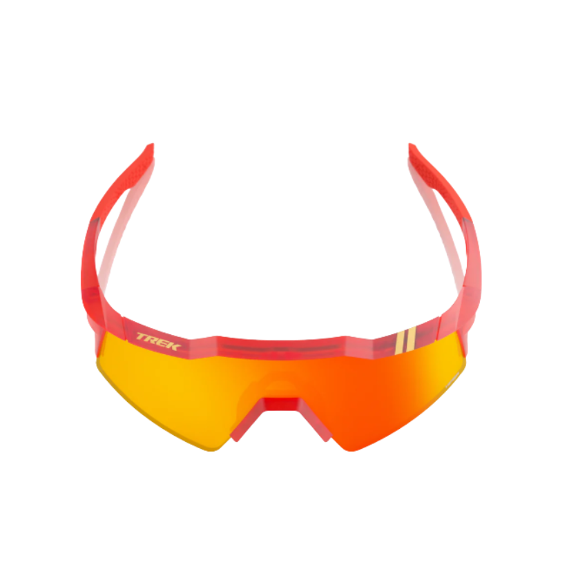 100% SPEEDCRAFT TREK TEAM FACTORY RACING TRANSLUSCENT MATTE RED HiPER® RED MIRROR