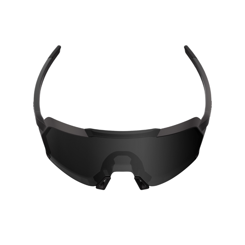100% SPEEDCRAFT MATTE BLACK  GLOSS  BLACK MIRROR LENS