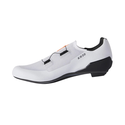 DMT KR30 Knit Road Cycling Shoes - White / Black