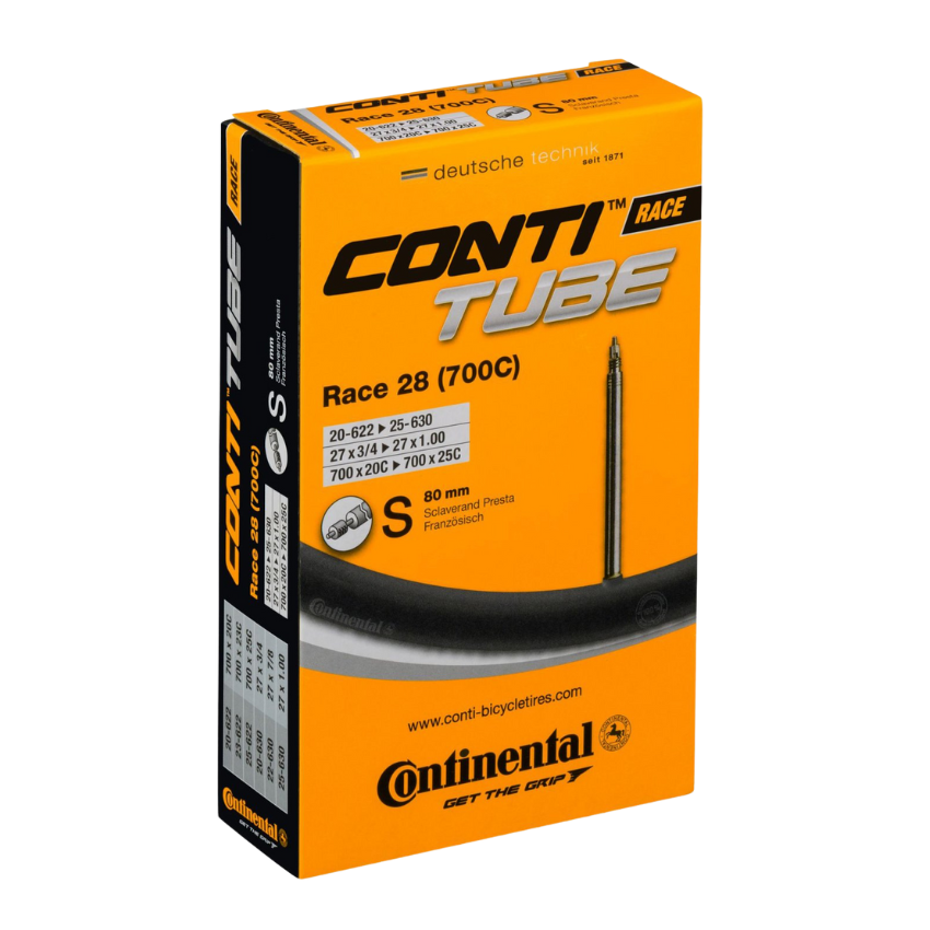 CONTINENTAL RACE INNER TUBE - 28" 80MM