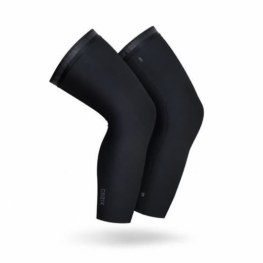 Gobik Haru 2.0 Unisex Thermal Knee Warmers - Pitch Black