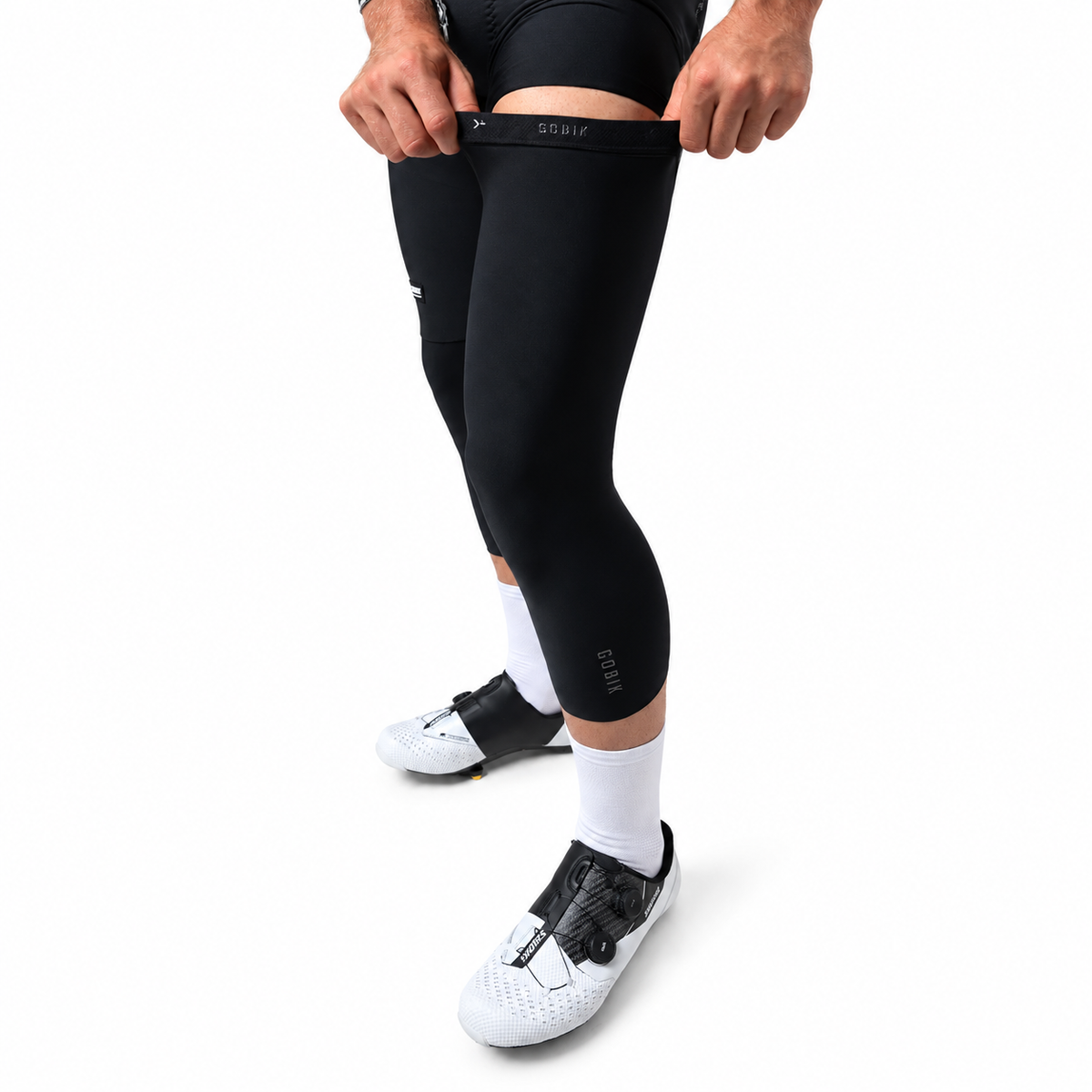 Gobik Haru 2.0 Unisex Thermal Knee Warmers - Pitch Black