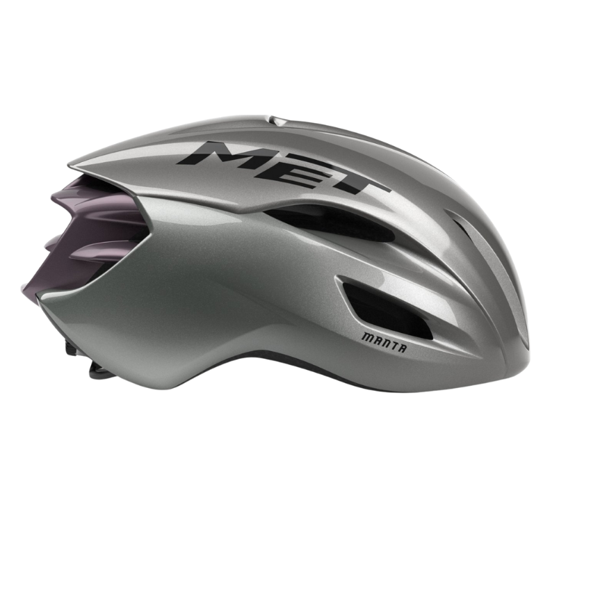 MET Manta Road Cycling Helmet in Opal Grey - Epic Sports Kenya