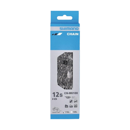 SHIMANO DEORE CHAIN CN-M6100 12-SPEED | 116 LINKS WITH CHAIN CONNECTOR